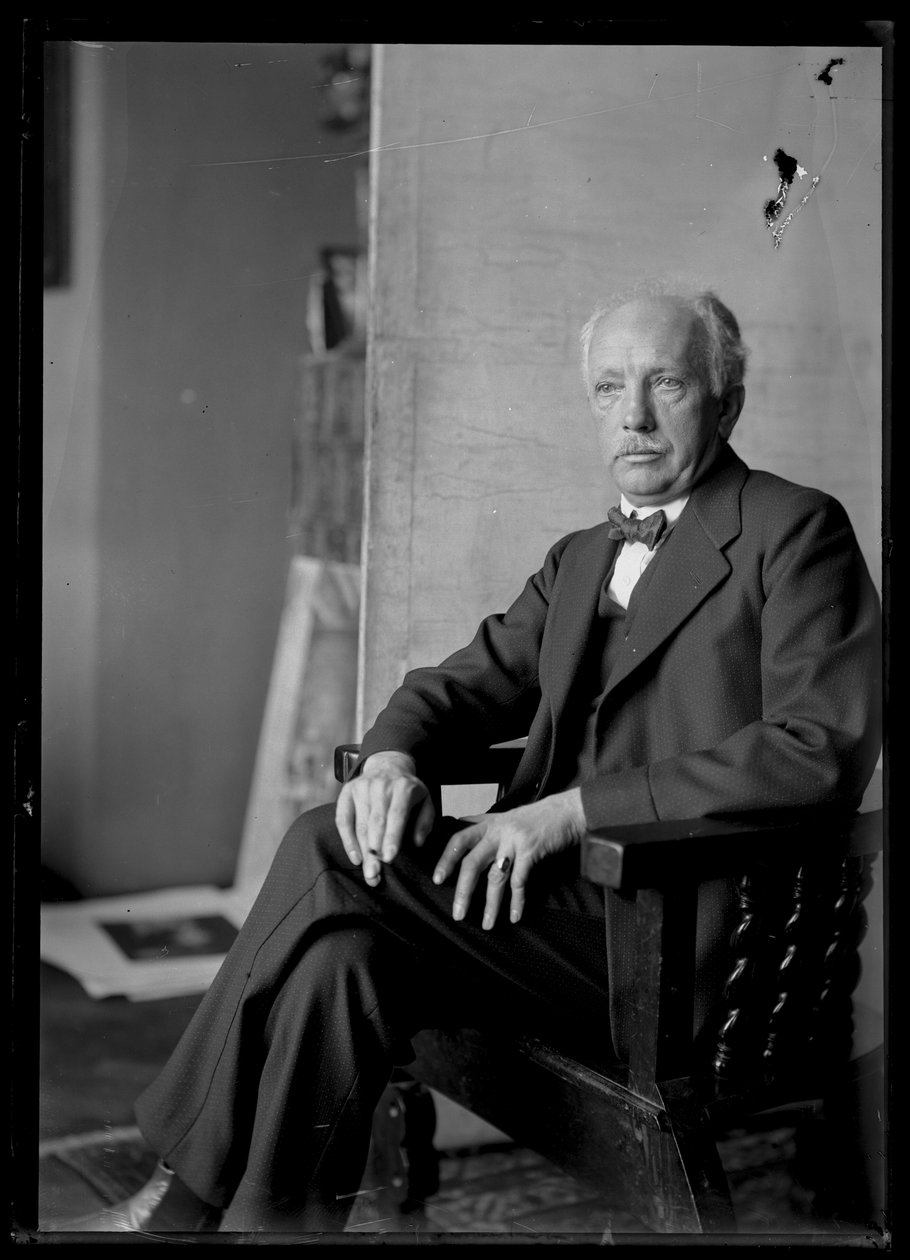 Kuva Richard Straussista (1864-1949) tekijältä Ferdinand Schmutzer