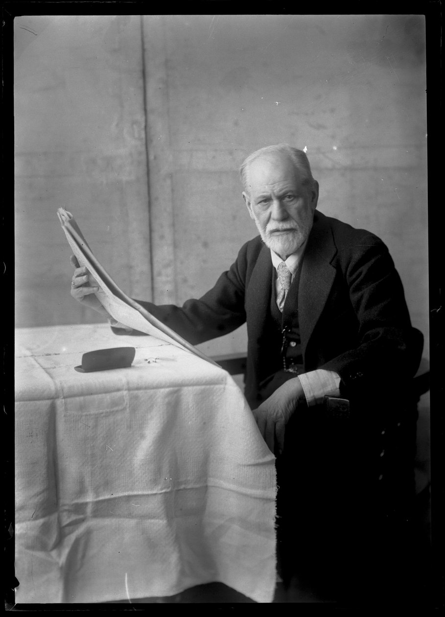 Kuva Sigmund Freudista (1856-1939) tekijältä Ferdinand Schmutzer