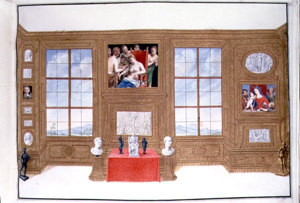 Kirja II f.53 Kaarle VI:n kokoelman maalattu luettelo Stallburgissa, Wienissä, 1720-30 (wc) tekijältä Ferdinand Storffer or Astorffer