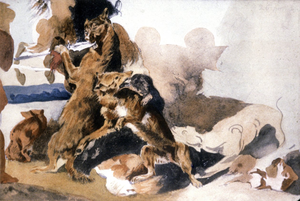Sudet tekijältä Ferdinand Victor Eugene (after) Delacroix