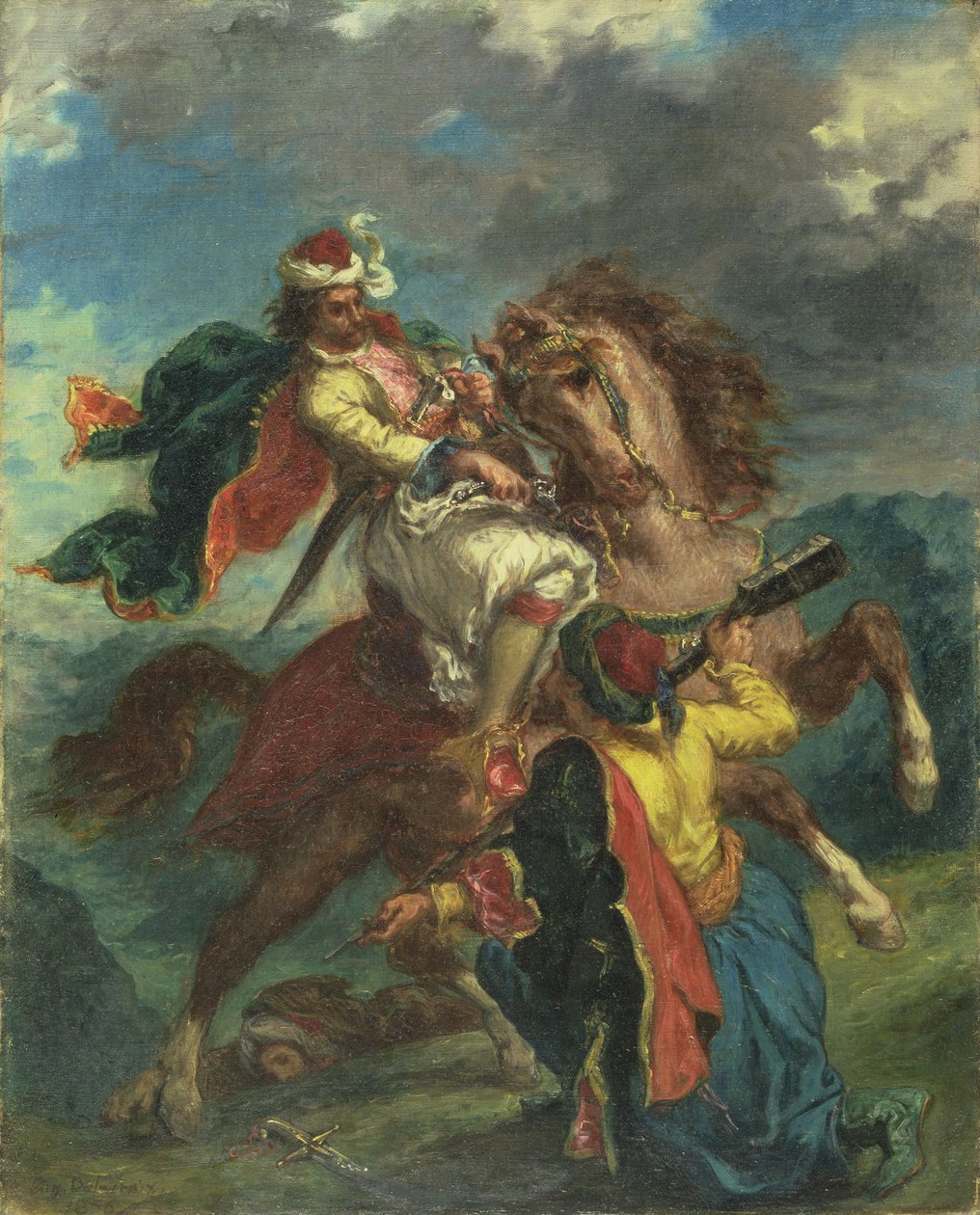 Huonekalut ja erilaiset esineet 1100- ja 1300-luvuilta tekijältä Ferdinand Victor Eugene Delacroix