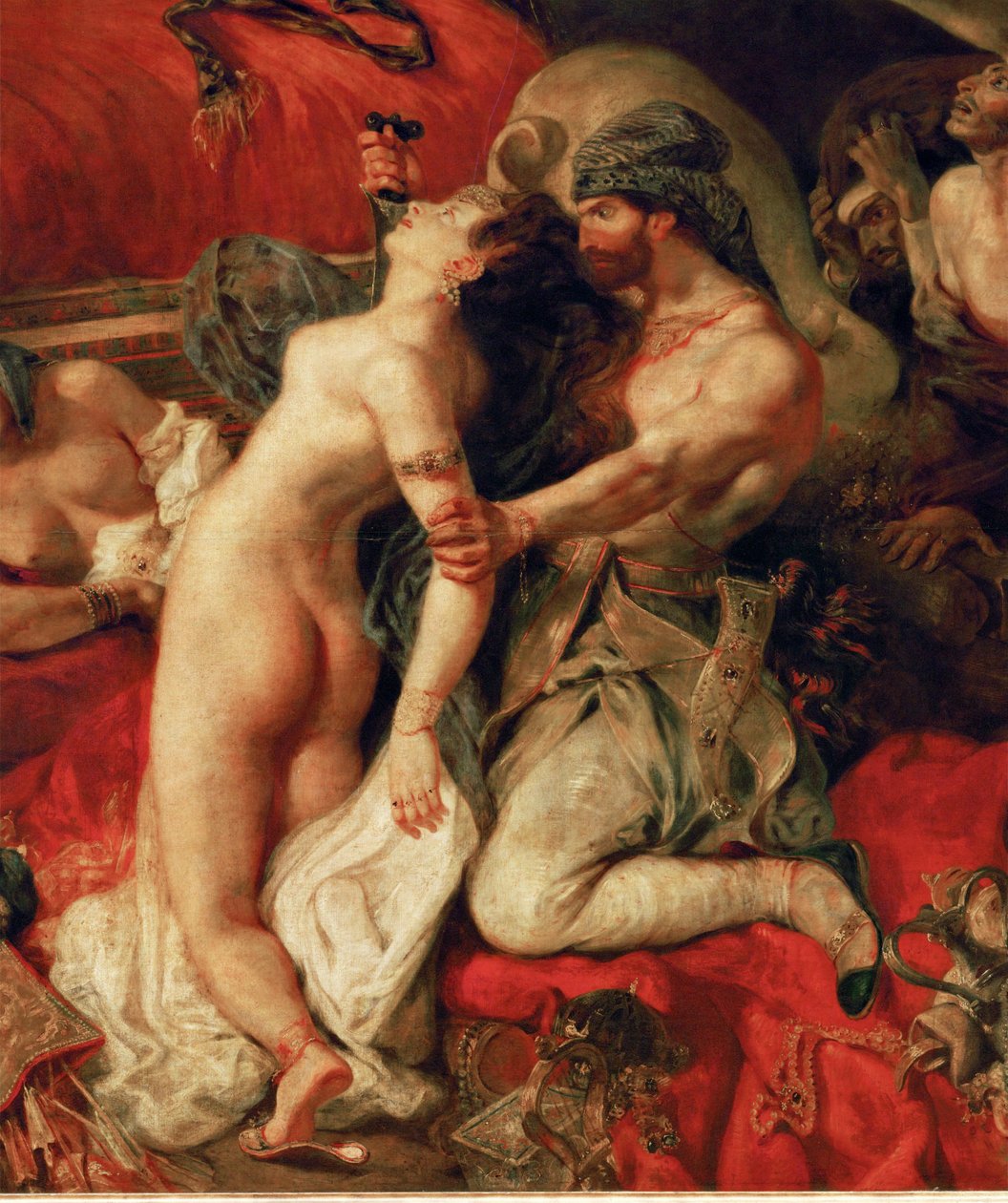 Sardanapalin kuolema ... tekijältä Ferdinand Victor Eugene Delacroix
