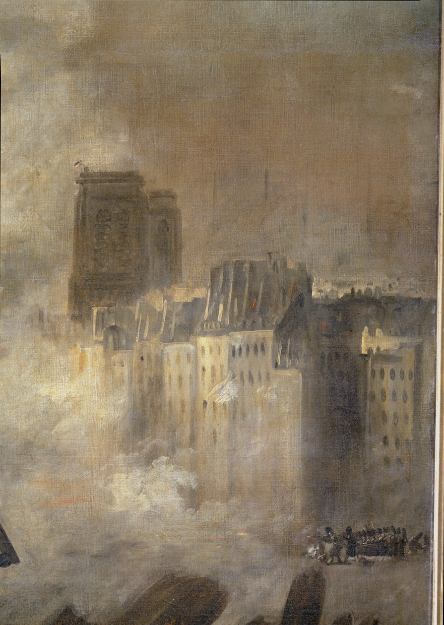 28. heinäkuuta 1830; Vapaus ohjaa ihmisiä ... tekijältä Ferdinand Victor Eugene Delacroix