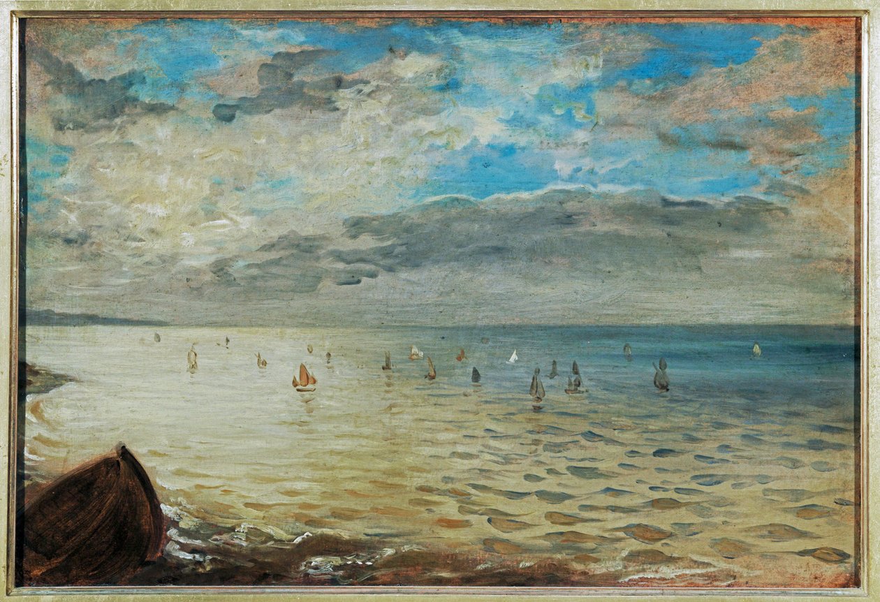 La mer vu des hauteurs de Dieppe - meri nähtynä
Dieppestä ... tekijältä Ferdinand Victor Eugene Delacroix