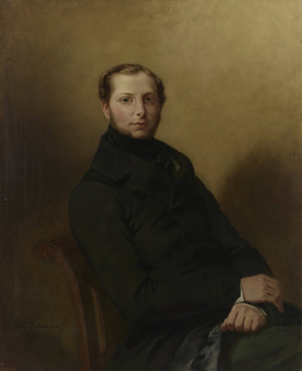 Kreivi Charles de Mornayn muotokuva, 1837 tekijältä Ferdinand Victor Eugene Delacroix