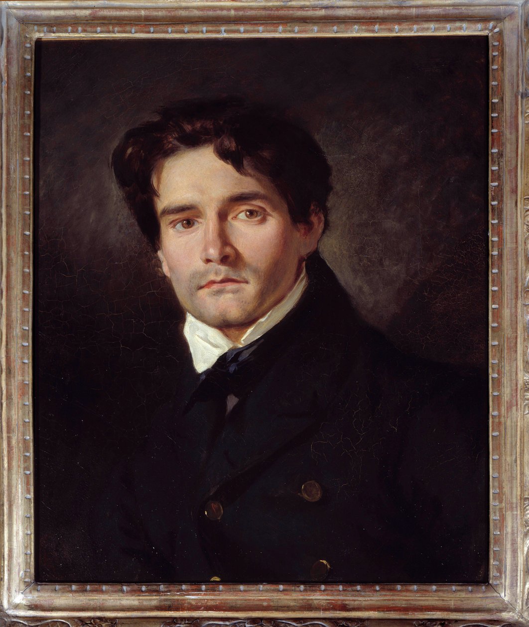 Taidemaalari Louis Riesenerin muotokuva tekijältä Ferdinand Victor Eugene Delacroix