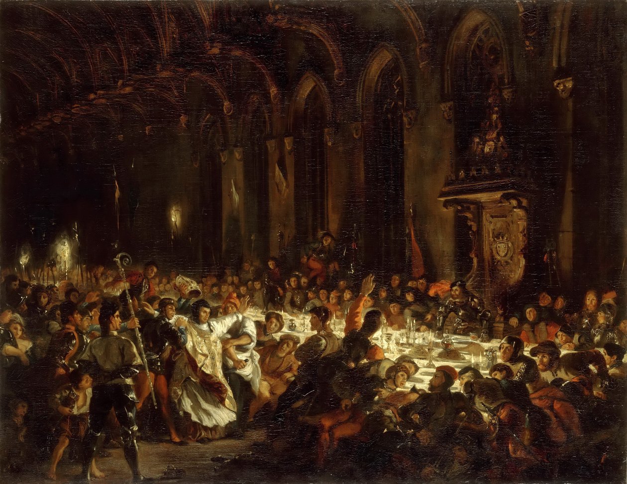 Liègen piispan salamurha tekijältä Ferdinand Victor Eugene Delacroix