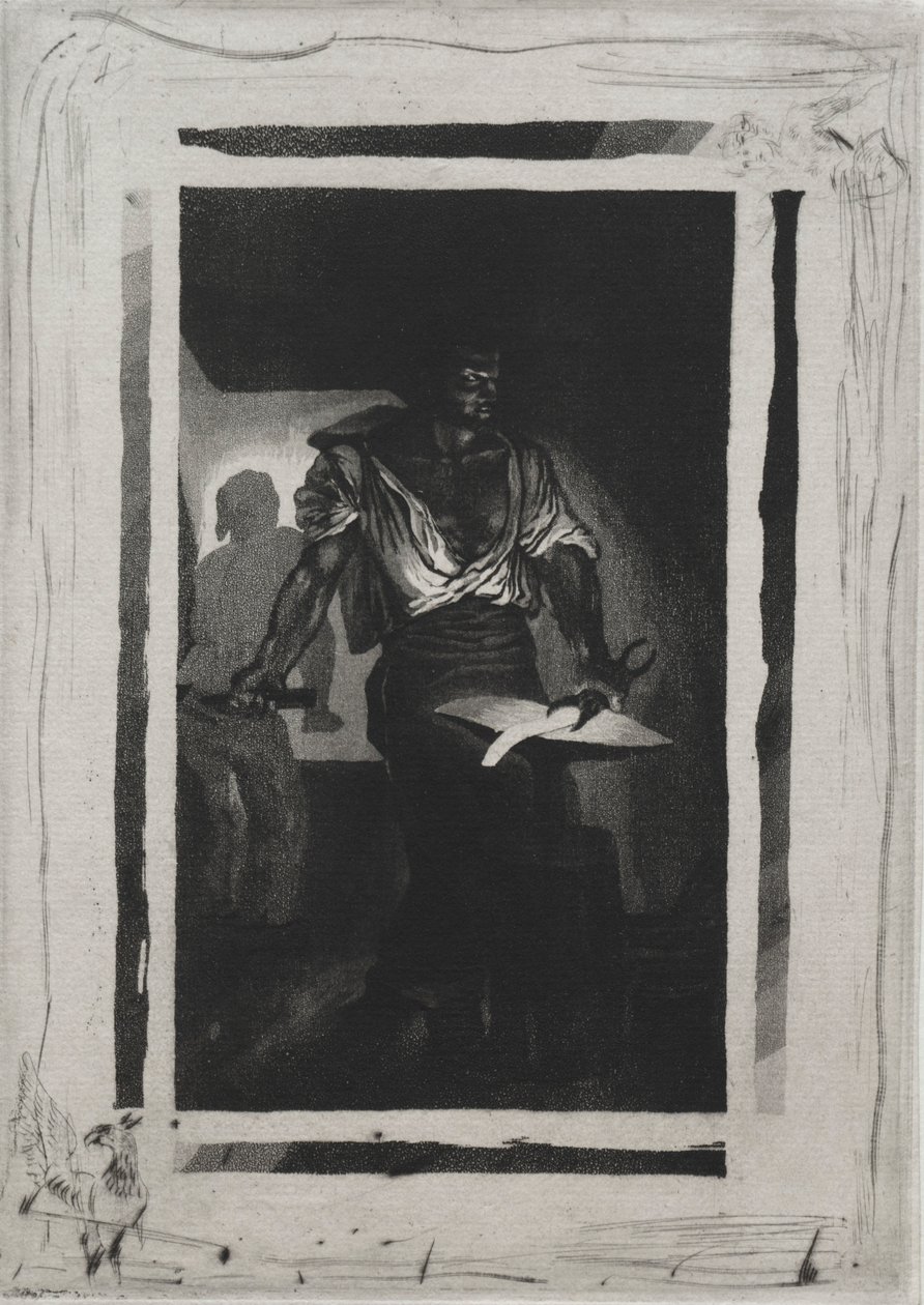 Seppä. tekijältä Ferdinand Victor Eugene Delacroix