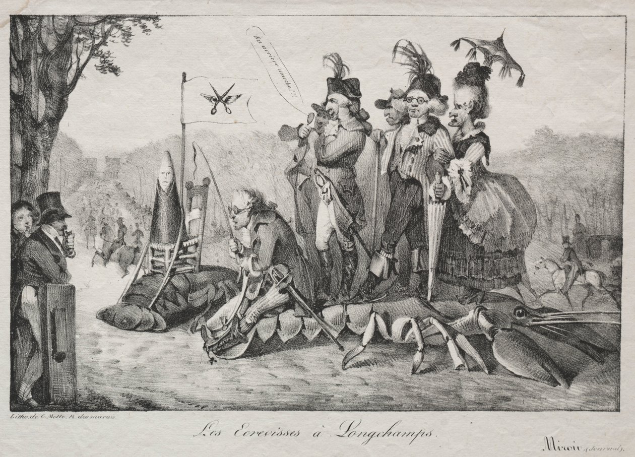 Longchampsin rapu, 1822. tekijältä Ferdinand Victor Eugene Delacroix