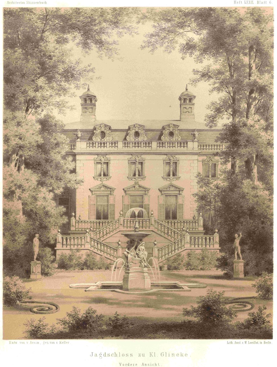 Berlin Jagdschloss Glienicke etukuva tekijältä Ferdinand von Arnim