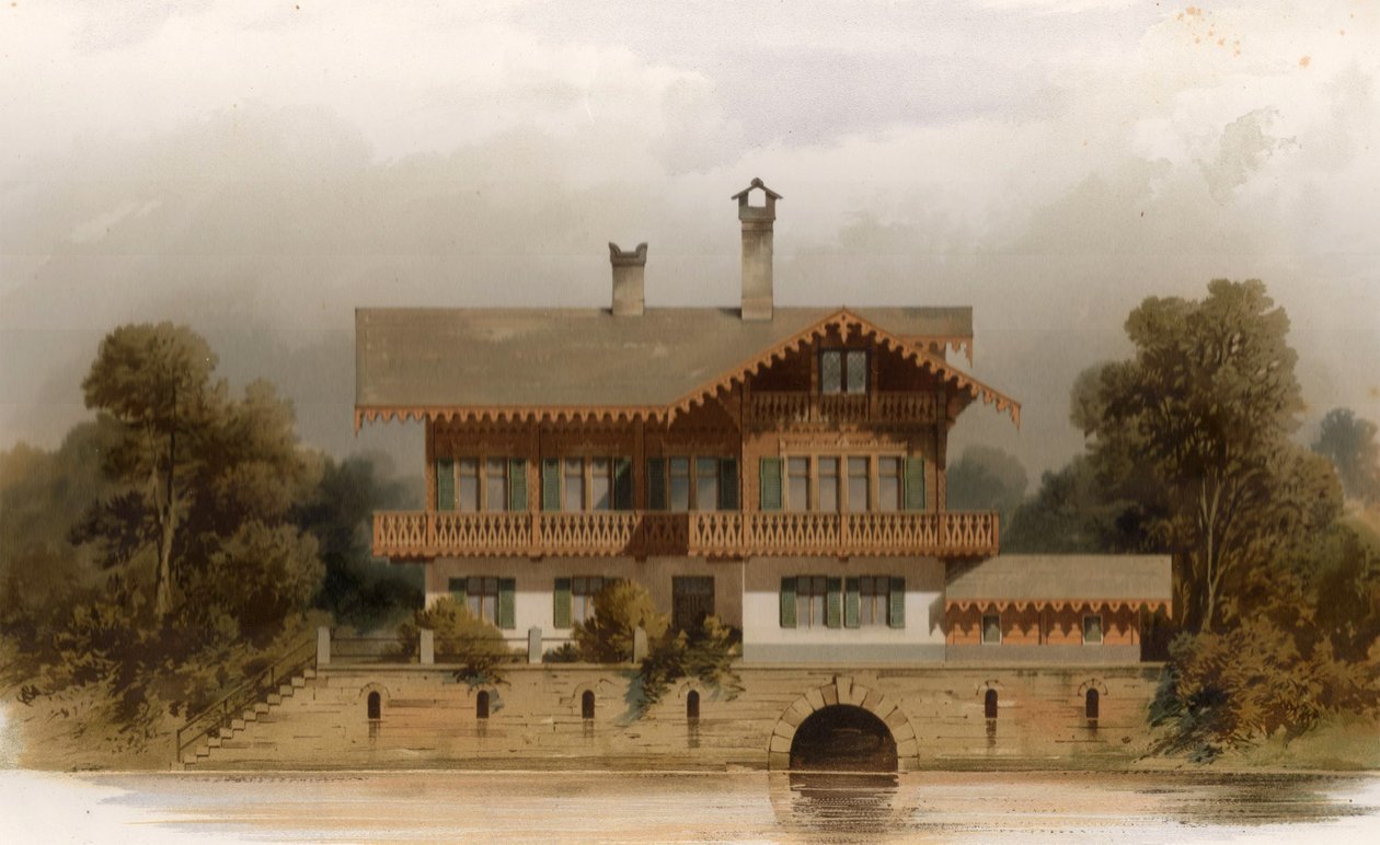 Saksan kieli: Schweizerhaus 1 am Park Klein-Glienicke tekijältä Ferdinand von Arnim