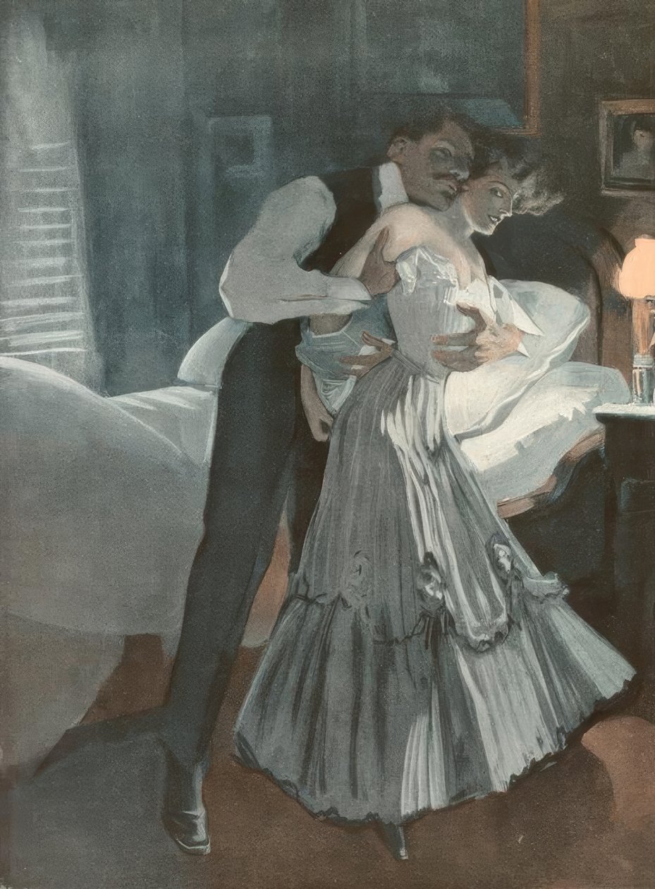 Anna minun peittää häkin nopeasti, Hansi katsoo. tekijältä Ferdinand von Reznicek