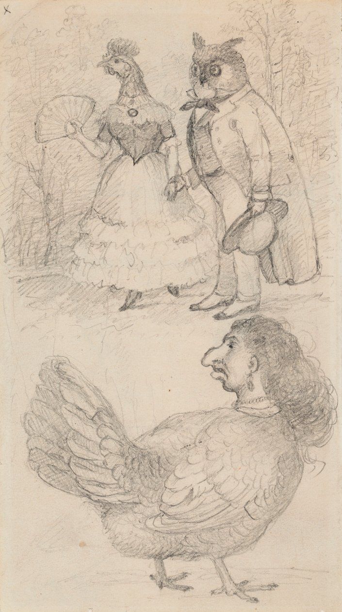 Karikatyyrit tekijältä Ferdinand von Wright