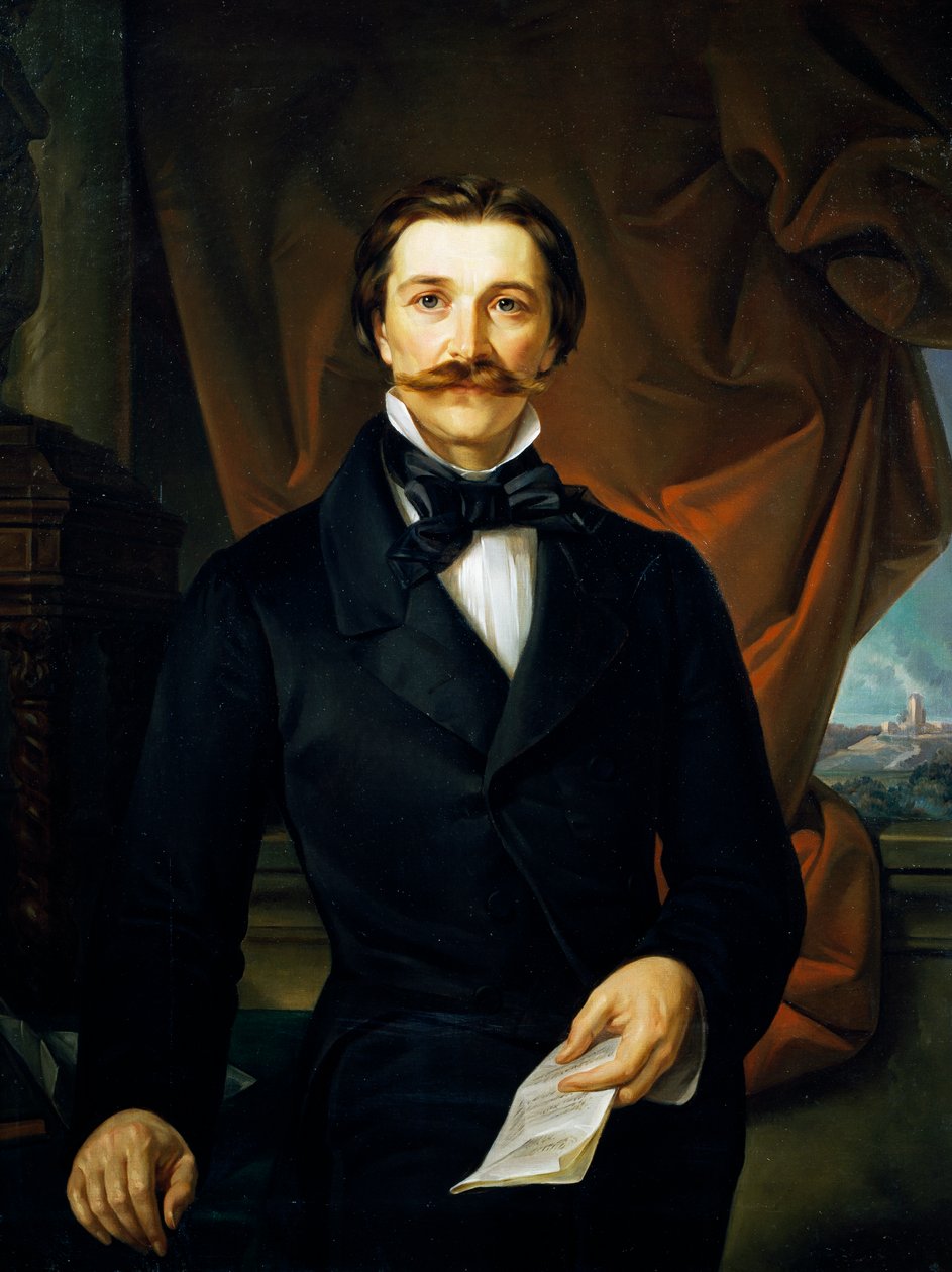 Kreivi Carlo Coronini by Ferdinando Bassi (1819-1883) tekijältä Ferdinando Bassi