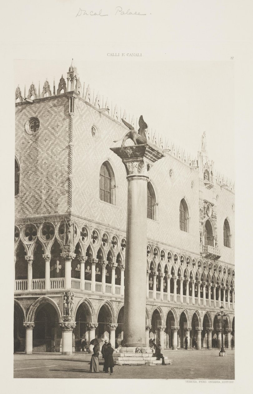 Ducal Palace tekijältä Ferdinando Ongania