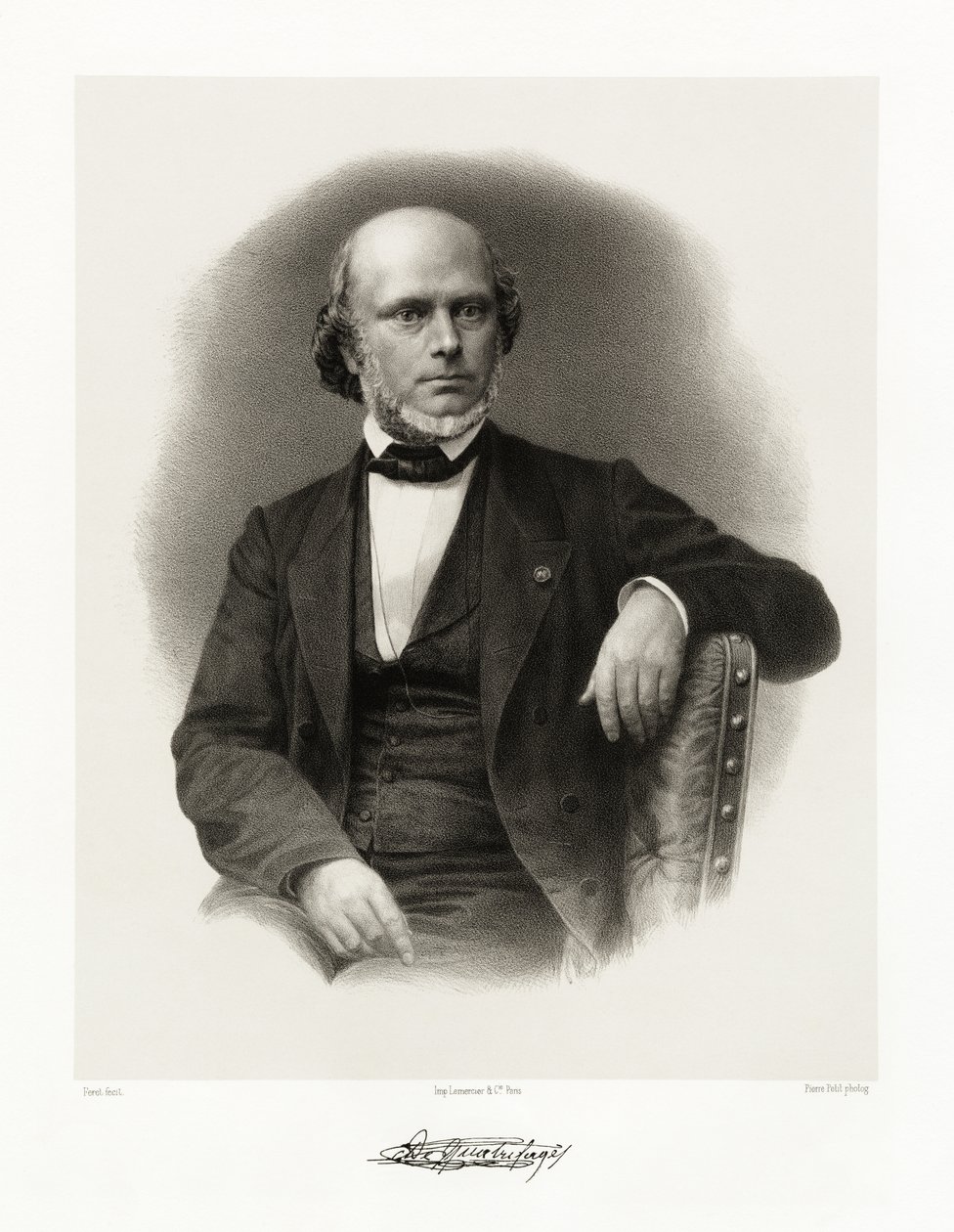 Jean Louis Armand de Quatrefages de Bréau, 1865-66 tekijältä Feret
