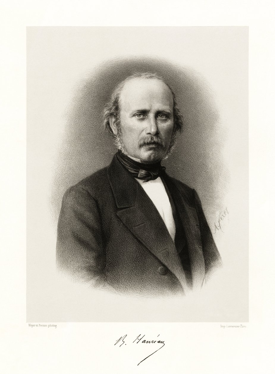 Jean Barthélemy Hauréau, 1865-66 tekijältä Feret