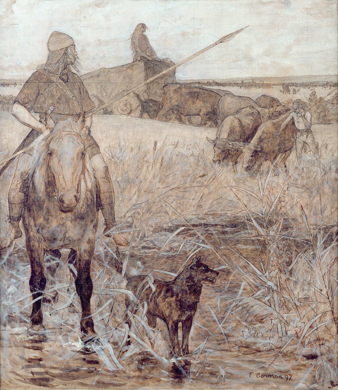 Maatalous, 1892 tekijältä Fernand Cormon