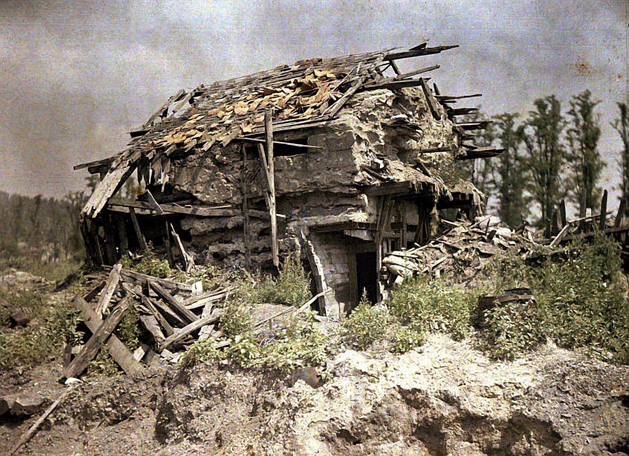 Missy-sur-Aisne, Ranska, 1917 (automaattinen) tekijältä Fernand Cuville