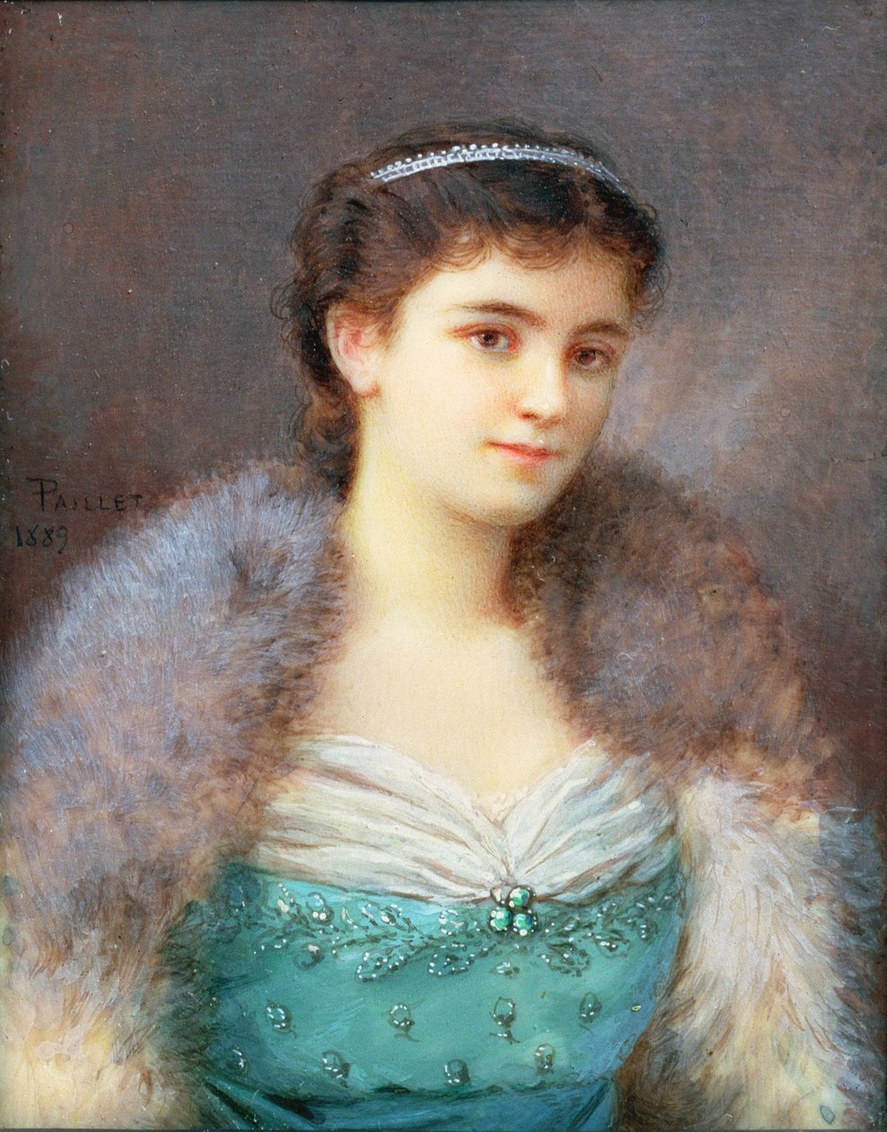 Mary Victoria Leiter, Lady Curzon (1870-1906) 1889 tekijältä Fernand Paillet