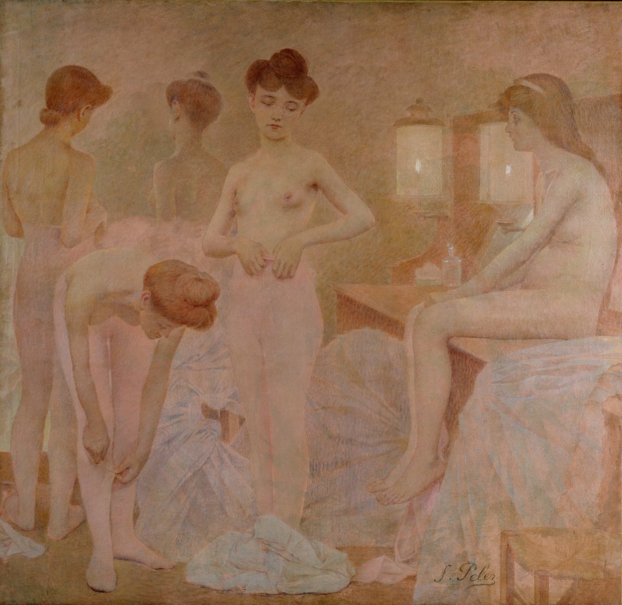 Tanssijat, 1905-09 tekijältä Fernand de Cordova Pelez