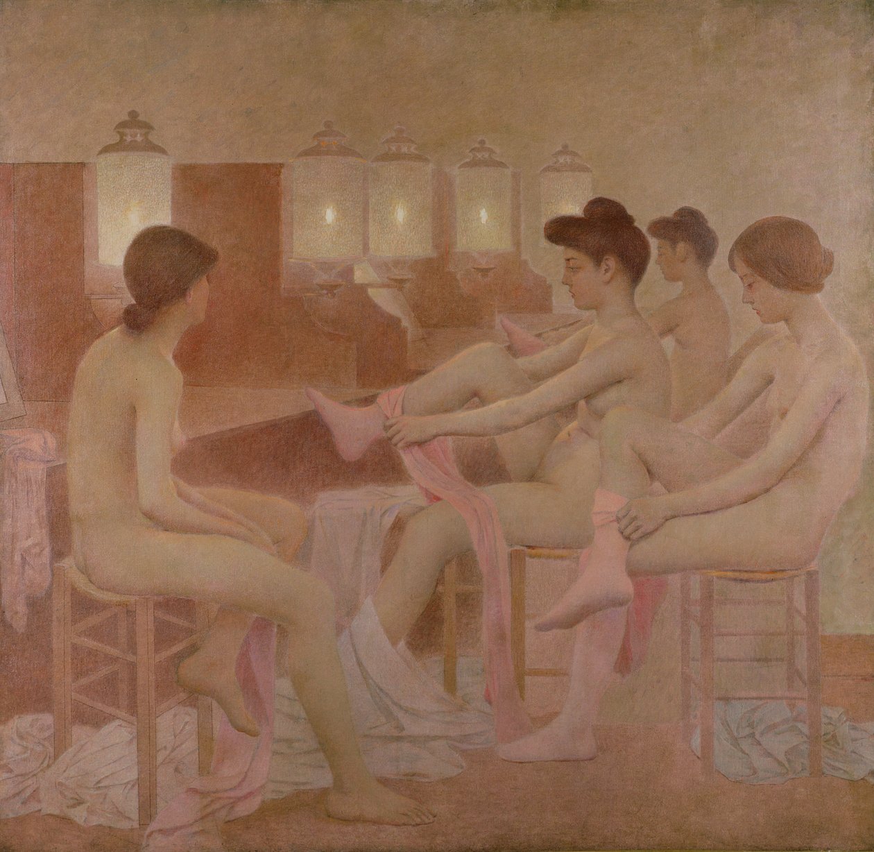 Tanssijat, 1905-09 tekijältä Fernand de Cordova Pelez