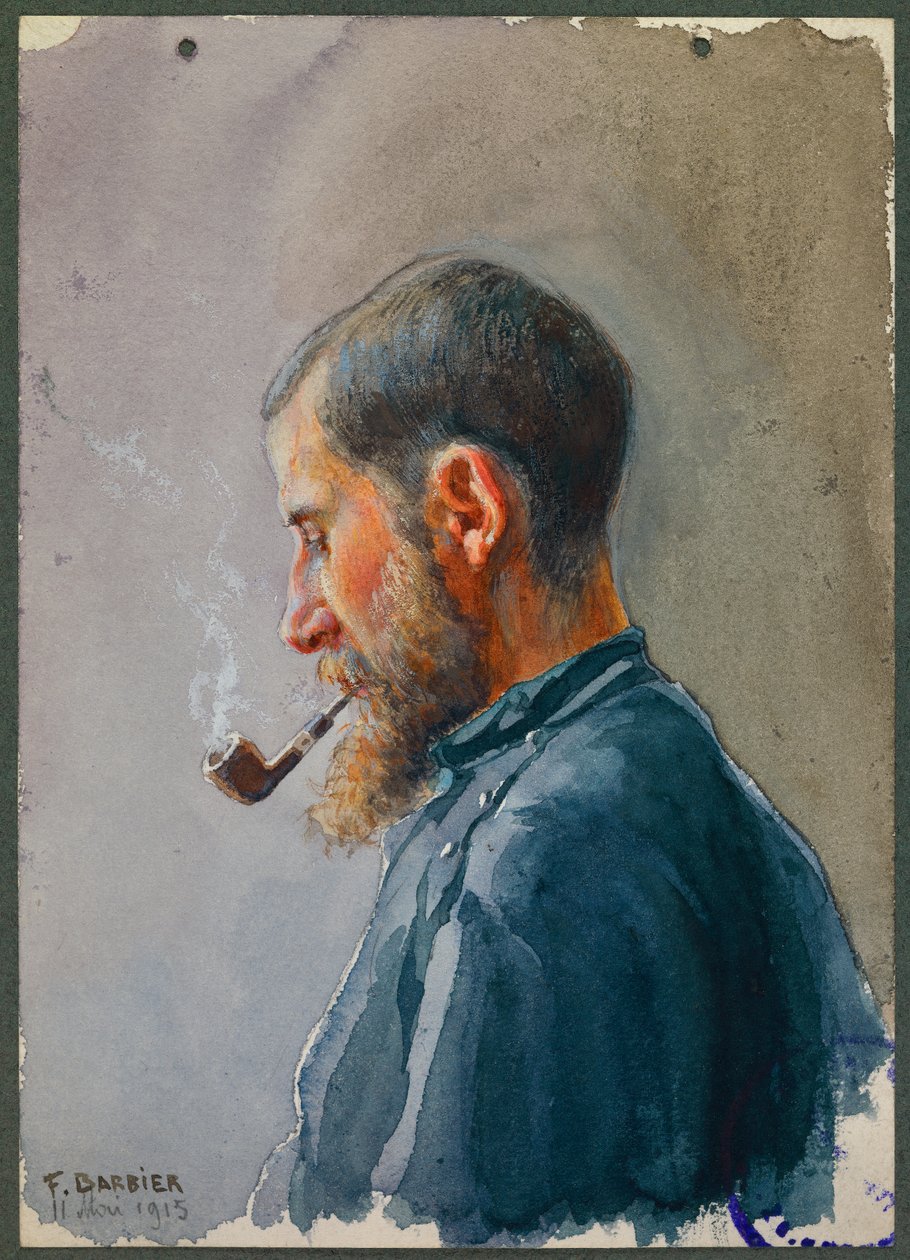 Kersantti Lavissiere leiripappina, Gustrow, - tekijältä Fernand Barbier