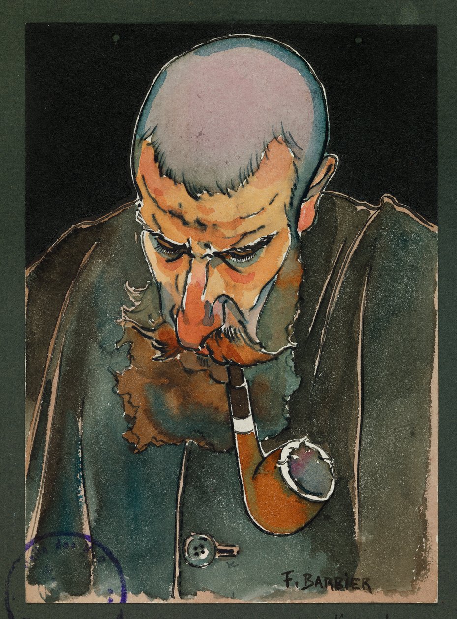 Kersantti Lavissiere palvelee messussa, Gustrowissa. tekijältä Fernand Barbier