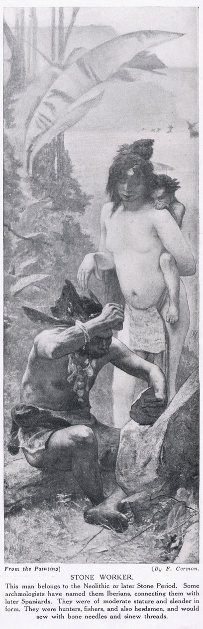 Kivityöläinen, kuvitus teoksesta "Hutchinson