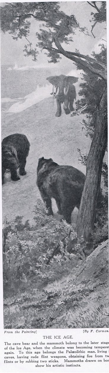The Ice Age, kuvitus teoksesta "Hutchinson