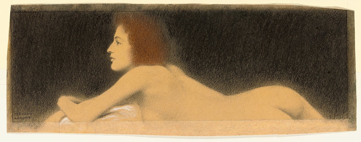 Tutkimus nro, n. 1910 tekijältä Fernand Khnopff