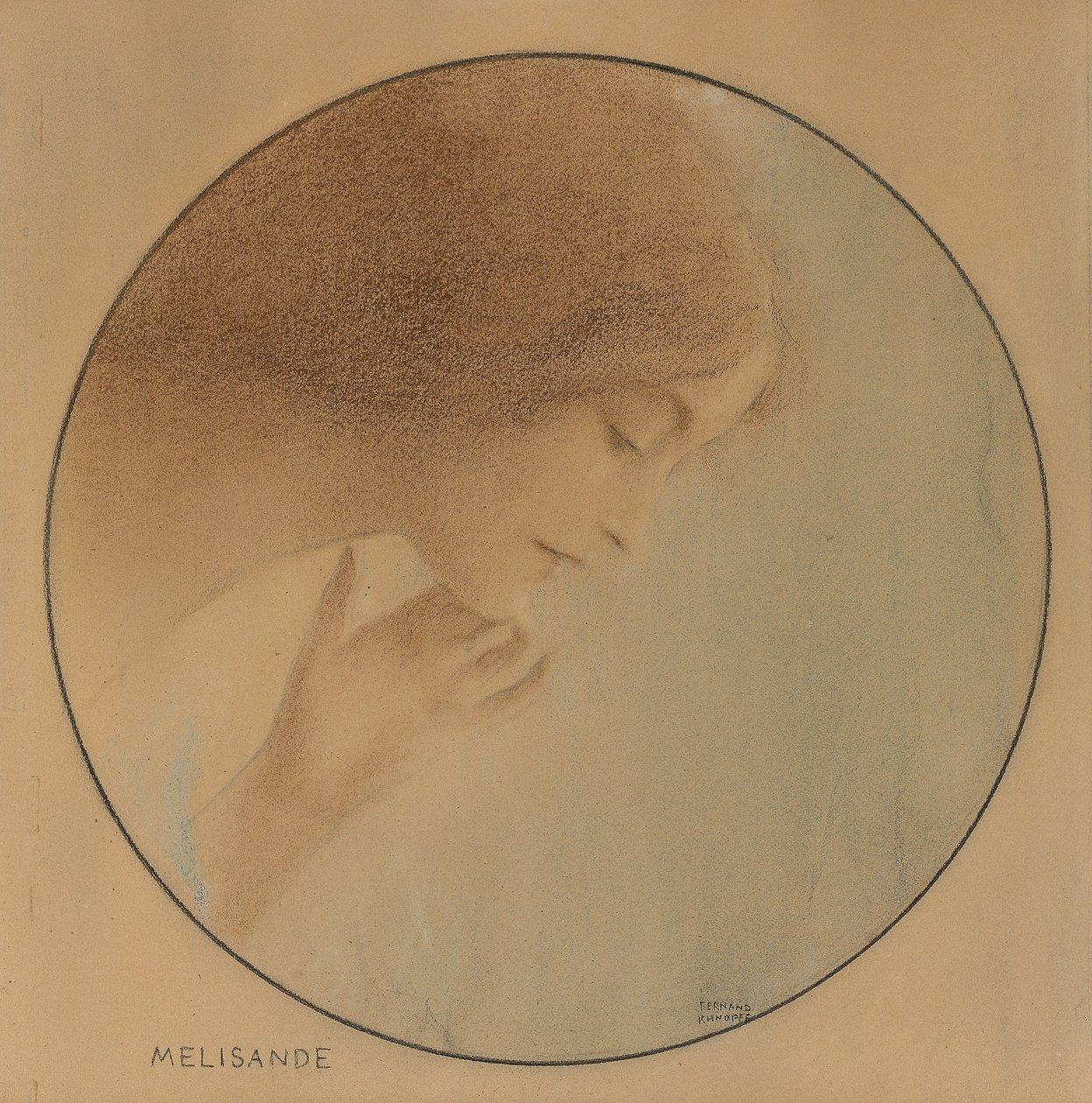 Melisande tekijältä Fernand Khnopff