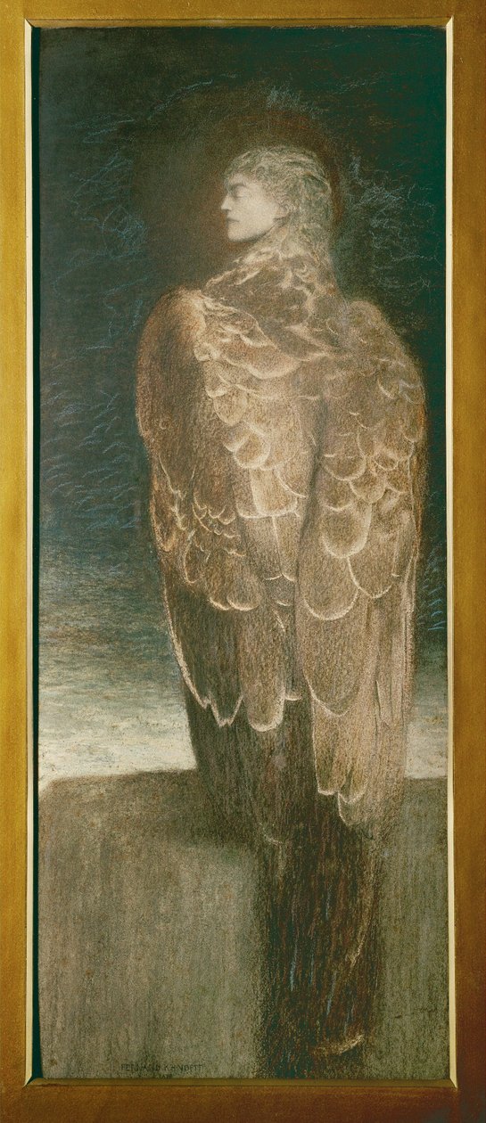 Nukkuva Meduusa tekijältä Fernand Khnopff