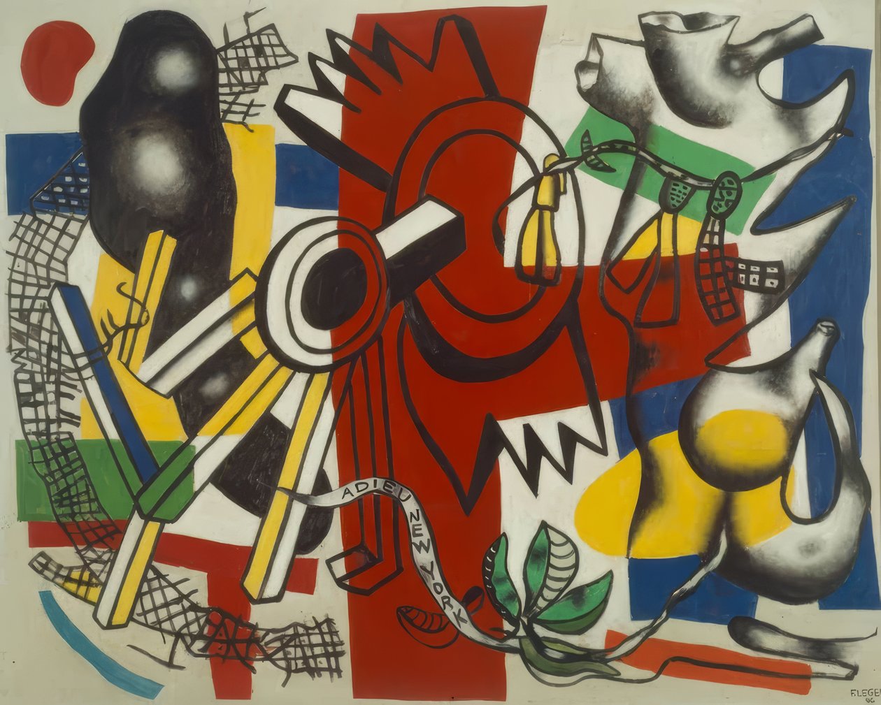 Hyvästi New York tekijältä Fernand Leger