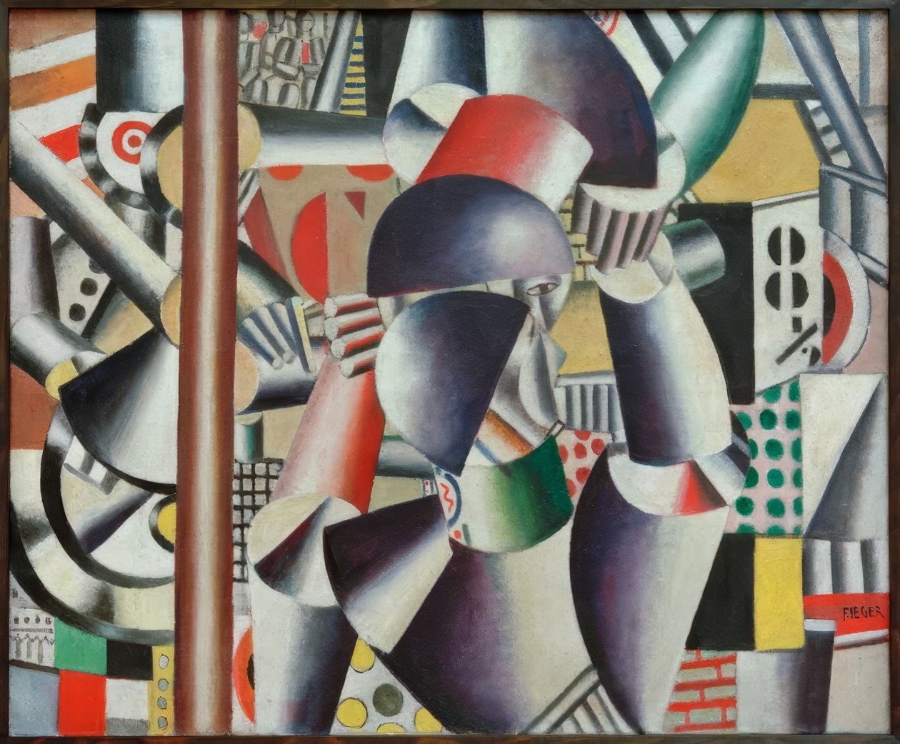 Sirkusakrobaatit tekijältä Fernand Leger