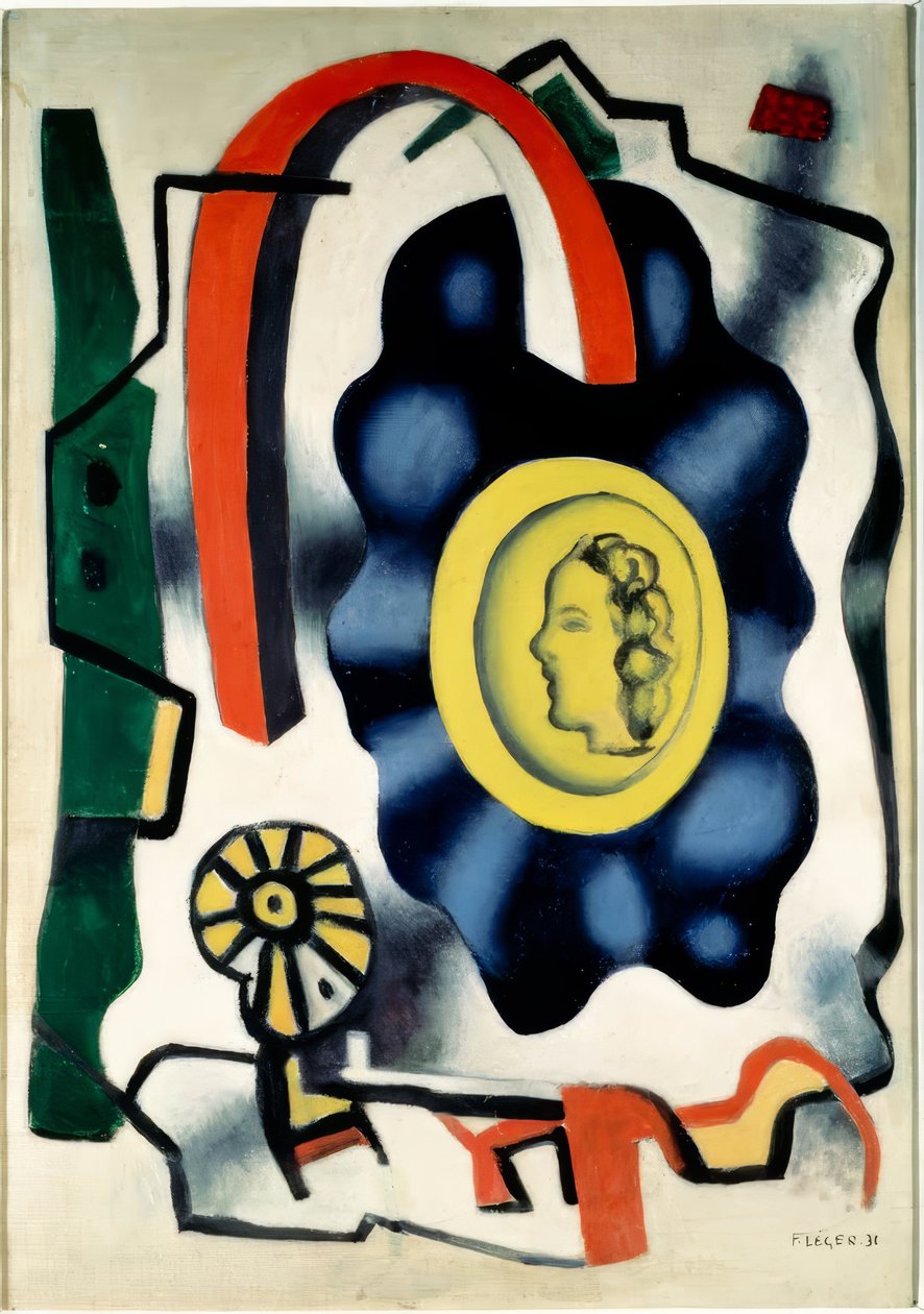 Somistettu kuvalla tekijältä Fernand Leger
