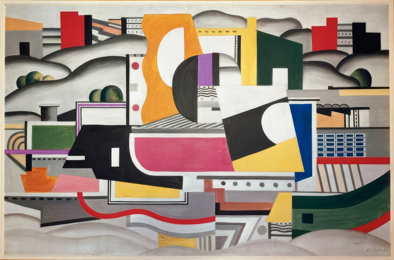 Das Dampfschiff von Fernand Leger
