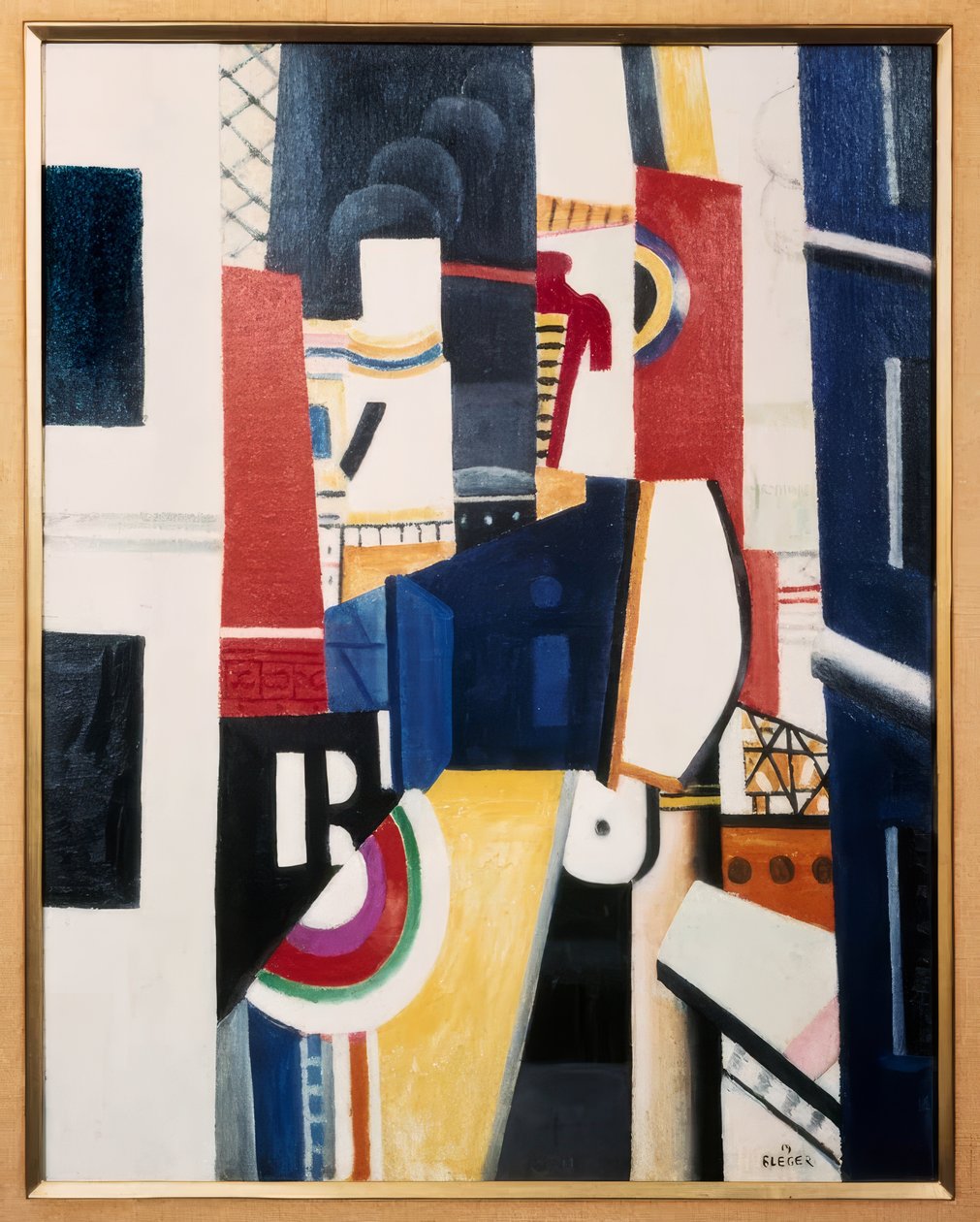 Tutkimus La Ville -kaupungille tekijältä Fernand Leger