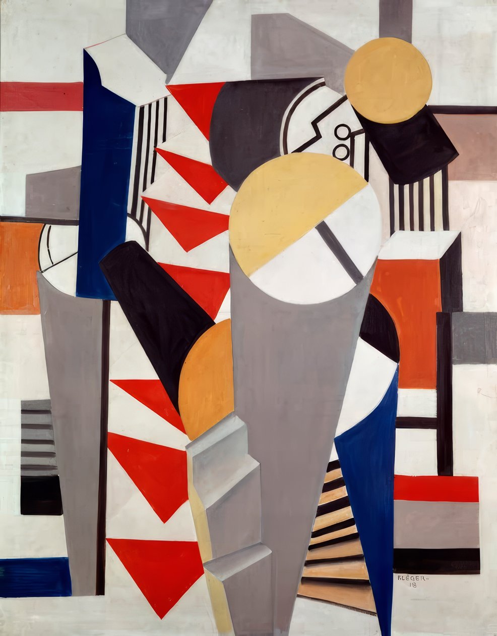 Sävellys (Moskova) tekijältä Fernand Leger