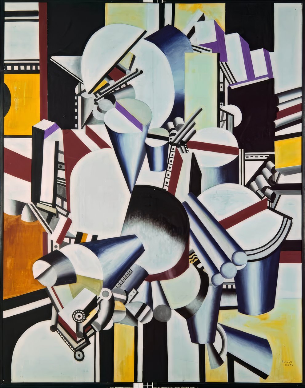 Mekaaniset elementit tekijältä Fernand Leger