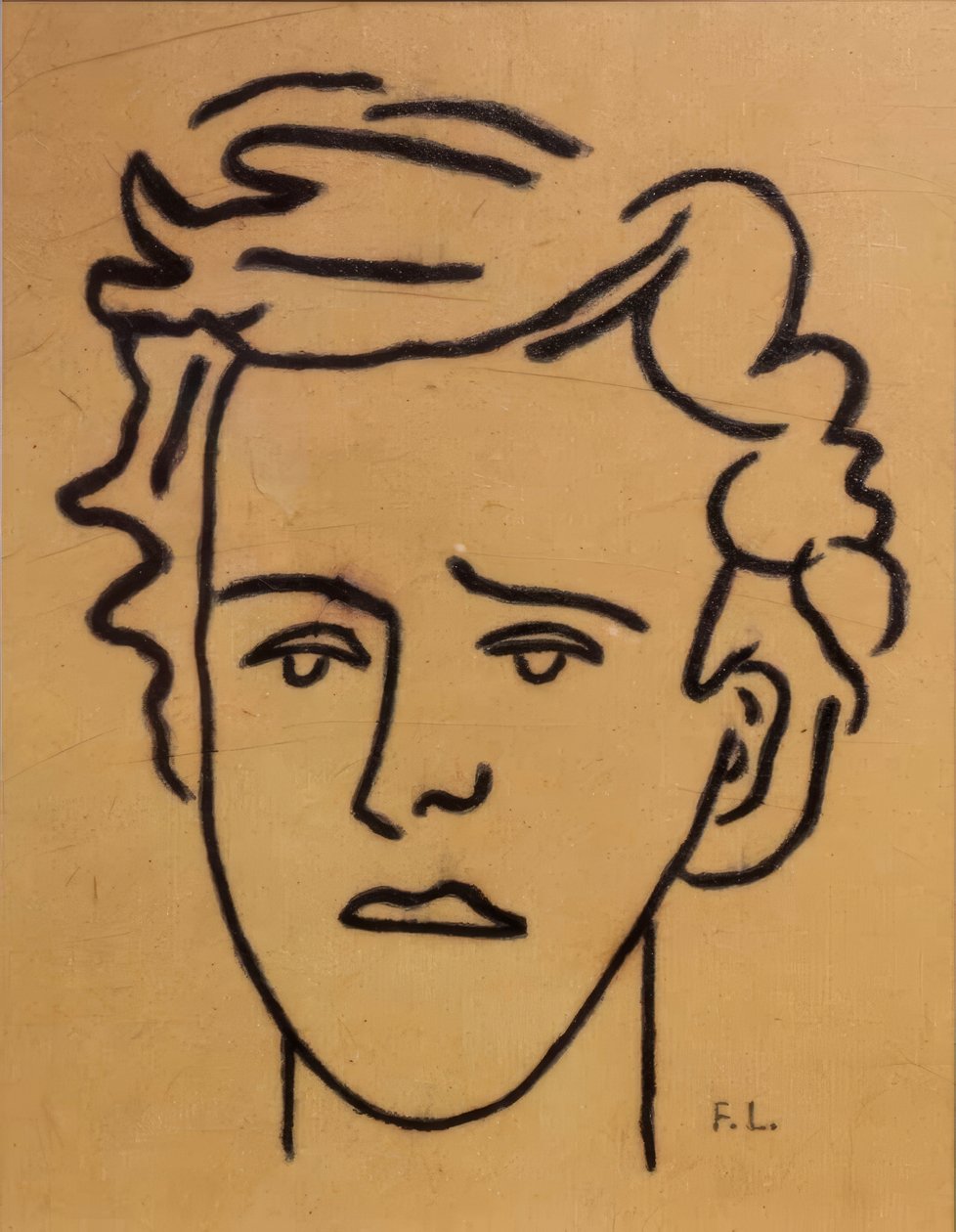Muotokuva, Arthur Rimbaud -museo, Charleville-Mézières, Ardennes, Ranska tekijältä Fernand Leger