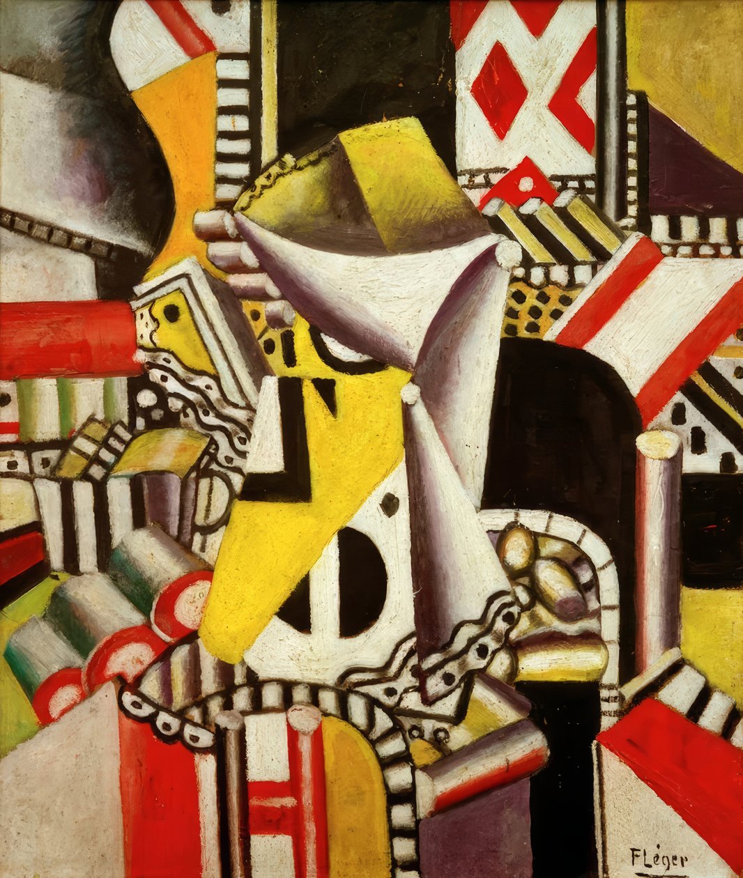 asetelma tekijältä Fernand Leger