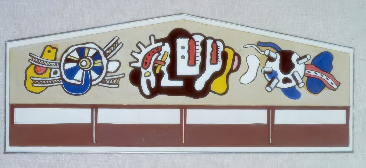 Tutkimus French Line Pierille tekijältä Fernand Leger