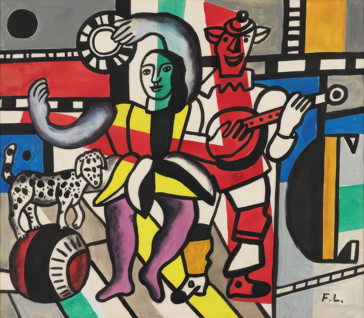 Tutkimus "Suuresta paraatista" tekijältä Fernand Leger
