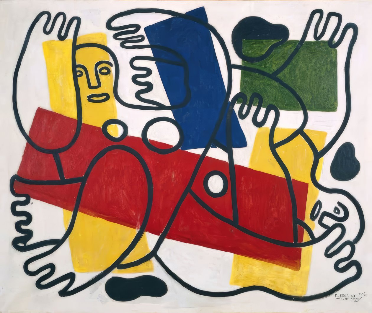 Sukeltajat tekijältä Fernand Leger
