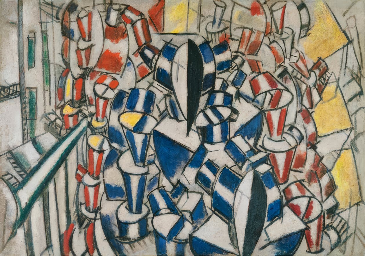 Portaikko (toinen tila) tekijältä Fernand Leger