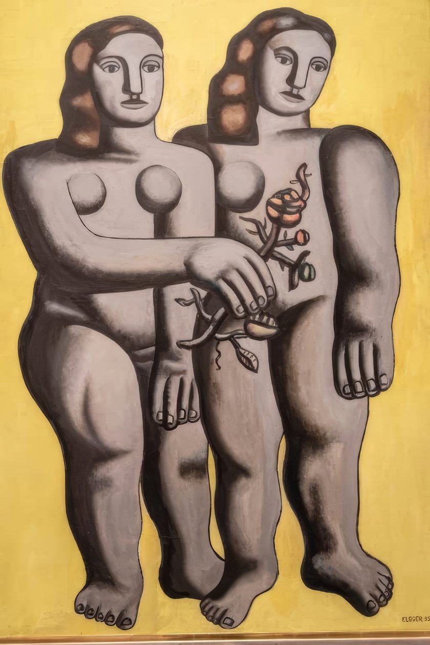 Kaksi sisarta tekijältä Fernand Leger