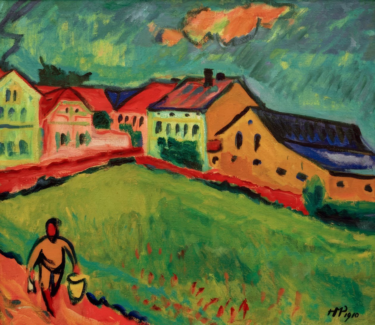 Moritzburgin niittyjen reuna tekijältä Fernand Leger