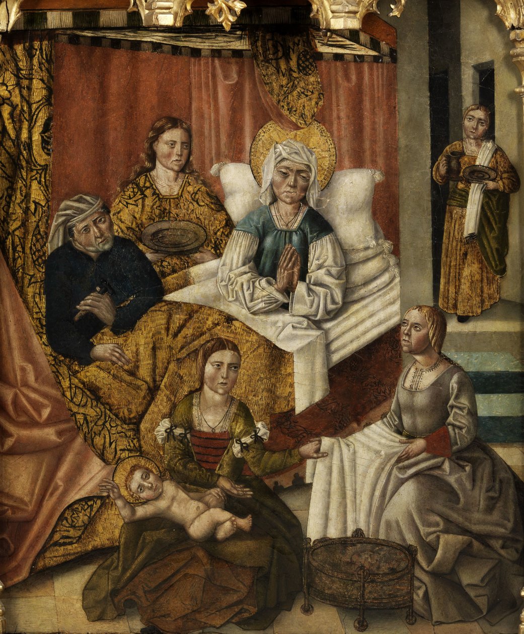Geburt der heiligen Maria tekijältä Fernando Gallego