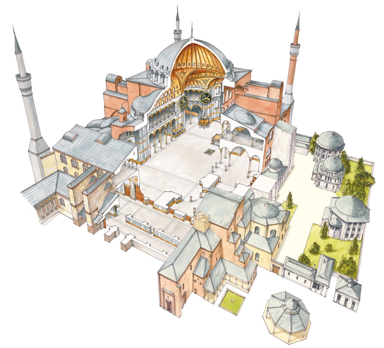 Hagia Sophia. Istanbul, Turkki tekijältä Fernando Aznar Cenamor